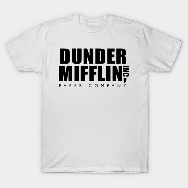 Dunder Mifflin T-Shirt by VEKTORKITA